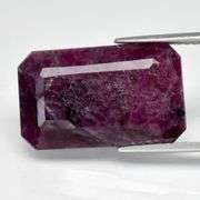 Untreated! 9.81ct deep violet red Winza Ruby