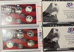 2005 06  US Silver America the Beautiful Quarters  Proof Sets