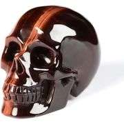 South African Red Tiger's Eye Hand-Carved Gemstone