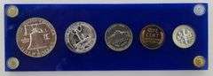 1954 United States Proof Set In Capital Plastics Holder