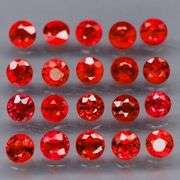 Vibrant 2.74ct set of JEDI RED Songean Sapphires!