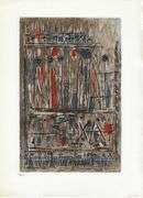 Exclusive Roger Bissiere Etching From ‘Paroles Peintes’ 1960’s