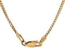 Smooth Feeling 14K YG Foxtail Necklace