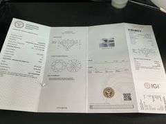 LAB GROWN ROUND BRILLIANT CUT LOOSE DIAMOND. 1.45 CARAT