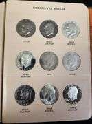 1971-1978 (P, D, S) Complete Ike $ Dansco Set Including Silver & Proofs