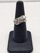 Dazzling 3.65 Ct Vvs1 White G-H Fire Moissanite Ring
