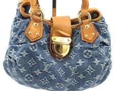 Louis Vuitton Pleaty Denium Purse