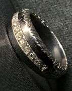 PLATINUM NATURAL DIAMOND WEDDING BAND