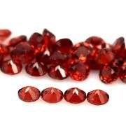 Amazing color! 5.08ct real ruby orange Garnet set!!