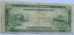 $20 Series of 1914 San Francisco FRN