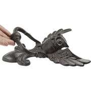 Rustic Black Cast Iron Owl Door Knocker