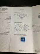 LAB GROWN ROUND BRILLIANT CUT LOOSE DIAMOND. 1.54 CARAT