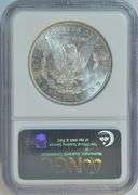 Solid Gem BU 1880-S Morgan Silver Dollar. NGC MS65