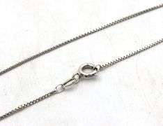 Vintage 925 sterling silver chain necklace and bracelet
