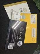 14k Yellow Gold Round 4mm Moissanite Stud Screw Back Earrings