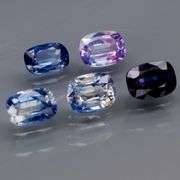 Collection of fancy grade Sapphires weighing 2.90 carats!
