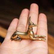 Brass Egyptian Pharaoh Hound