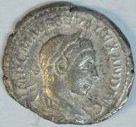 Original Severus Alexander Roman Silver Denarius, 222 to 235 AD