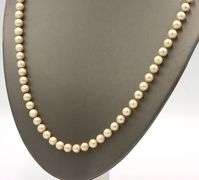 6.5-7mm Fresh water pearl strand necklace