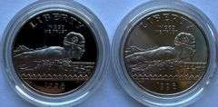 1996 Swimming Uncirculated & Proof Comm Halves