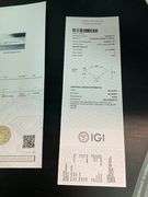 I.G.I CERTIFIED 3.10 CARAT EMERALD CUT LAB GROWN DIAMOND