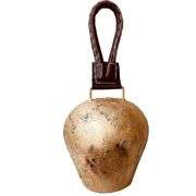 Harmony Cowbell with Leather Strap Swiss-Style Bell
