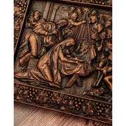 Hand-Carved Wood Nativity Scene