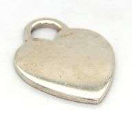 Tiffany & Co heart tag charm pendant