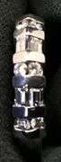 14K WHITE GOLD NATURAL DIAMOND WEDDING BAND