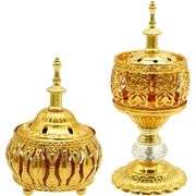 Set of 2 Arabic Incense Burners