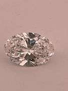 I.G.I CERTIFIED 3.03 CARAT OVAL SHAPED LAB GROWN DIAMOND