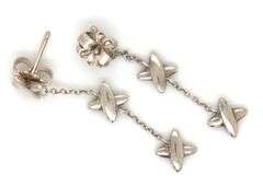 Tiffany & Co triple X dangle drop earrings