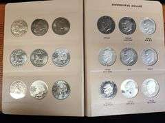 1971-1978 (P, D, S) Complete Ike $ Dansco Set Including Silver & Proofs