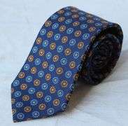 Fine Quality Italian Hand Made Silk Tie By Galante