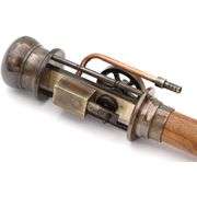 Steampunk Walking Cane with Working Steam Engine
