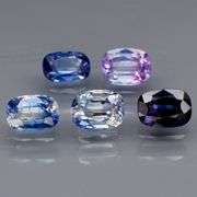 Collection of fancy grade Sapphires weighing 2.90 carats!