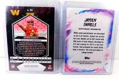 2 Jayden Daniels 2024 Rookie Football Cards