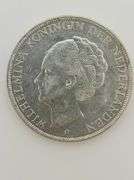 1938 Netherlands 2 1/2 Gulden