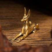 Brass Egyptian Pharaoh Hound
