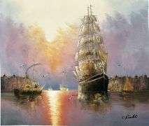 UNIQUE AND BEAUTIFUL PAINTING ON CANVAS