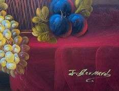 VERY BEAUTIFUL STILL LIVE PAINTING ON CANVAS