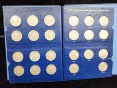1948-1963 Complete Franklin Half Dollar Album