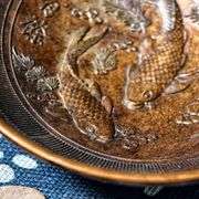 Copper Lotus and Double-Fish Bowl