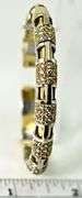 Outstanding Flexible 18K Diamond Cuff Bracelet