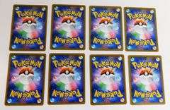 8 Japanese Pokémon Trade Cards