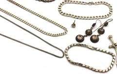 Big group lot of vintage sterling silver miscellaneous jewelry