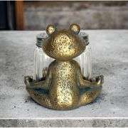 Frog Glass Salt and Pepper Shaker