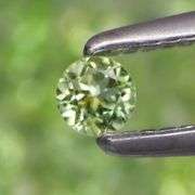 Round brilliant cut! Untreated! Matched! 4.75ct Peridot set!