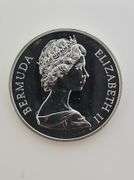 1972 Bermuda One Dollar, 50% Silver