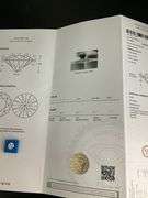 LAB GROWN ROUND BRILLIANT CUT LOOSE DIAMOND. 1.54 CARAT